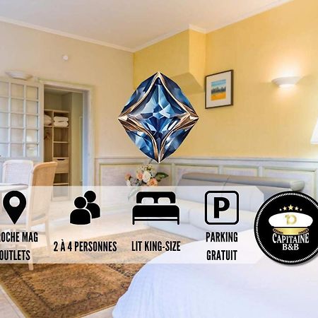Le Saphir - Confort - Proche Mag Outlet Troyes - Parking Gratuit Pont-Sainte-Marie Exteriér fotografie
